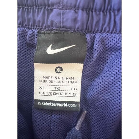 Nike Indigo Blue Nike Athletic Track Pants Youth XL 13 - 15 Years - Picture 3 of 7